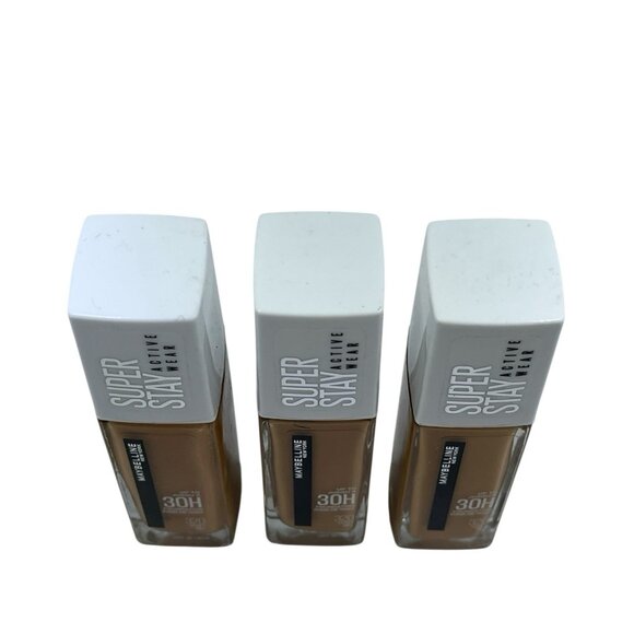 Maybelline Superstay Full Coverage 30 Hour Foundation 320 Honey Meil 3PK New - Picture 8 of 8